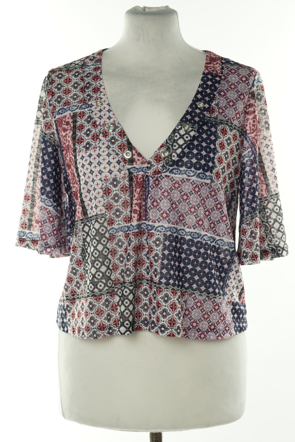Top granatowo-bordowy, PRIMARK - PRIMARK zdjęcie 1
