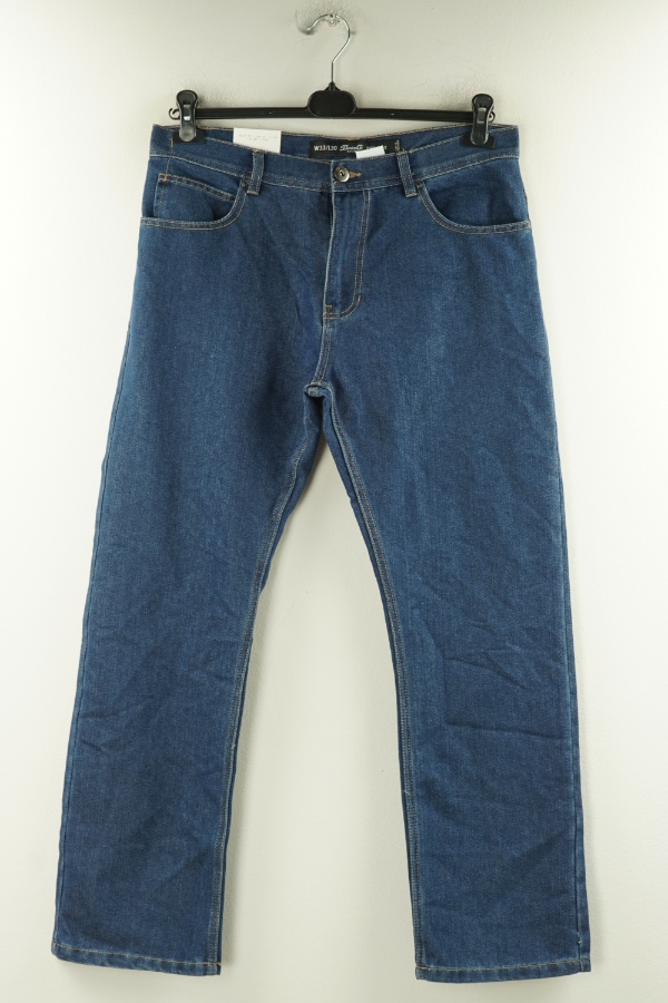 Spodnie granatowe jeansowe - DENIM CO zdjęcie 1