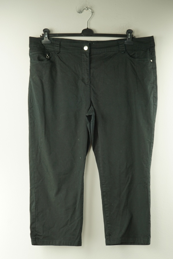 Spodnie czarne jeansowe 3/4 - C&A zdjęcie 1