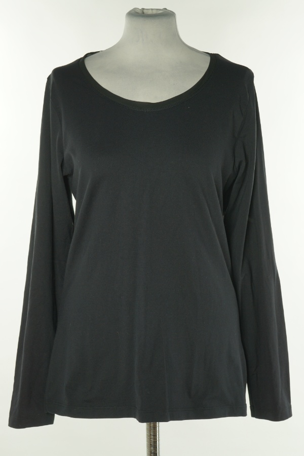 Bluzka czarna gładka - GALLERY zdjęcie 1