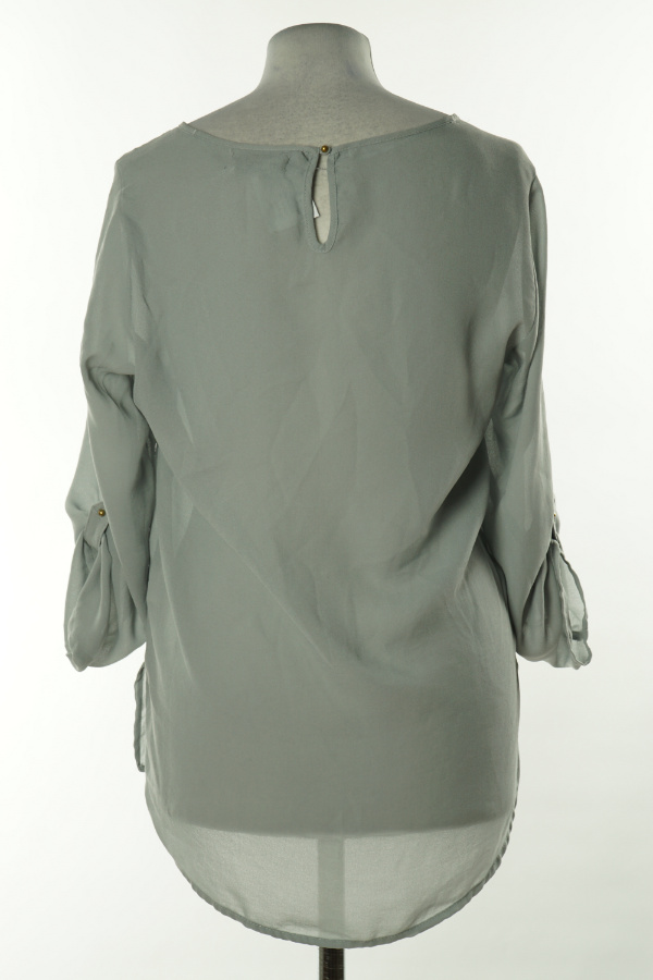 Bluzka szara gładka - PRIMARK zdjęcie 2