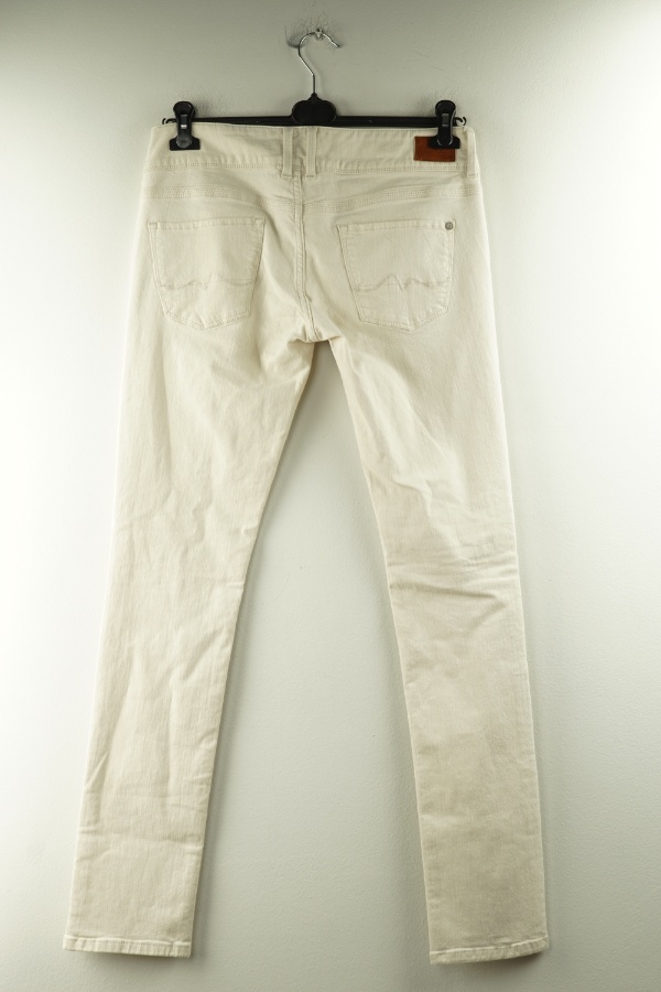 Spodnie beżowe jeansowe - PEPE JEANS zdjęcie 2