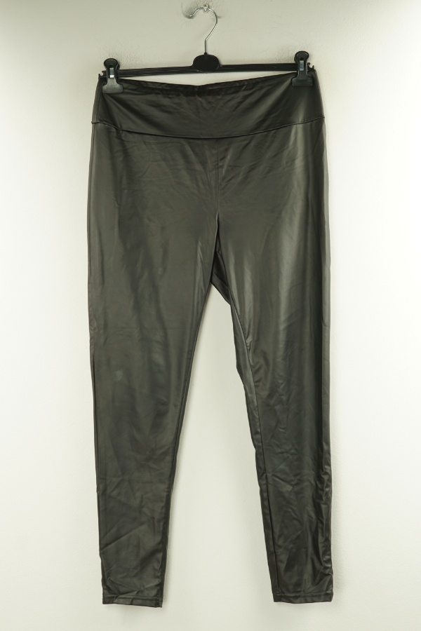 Legginsy czarne a'la skóra - PRIMARK zdjęcie 1