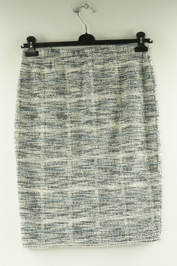Spódnica biało-czarna - MAX STUDIO zdjęcie 2