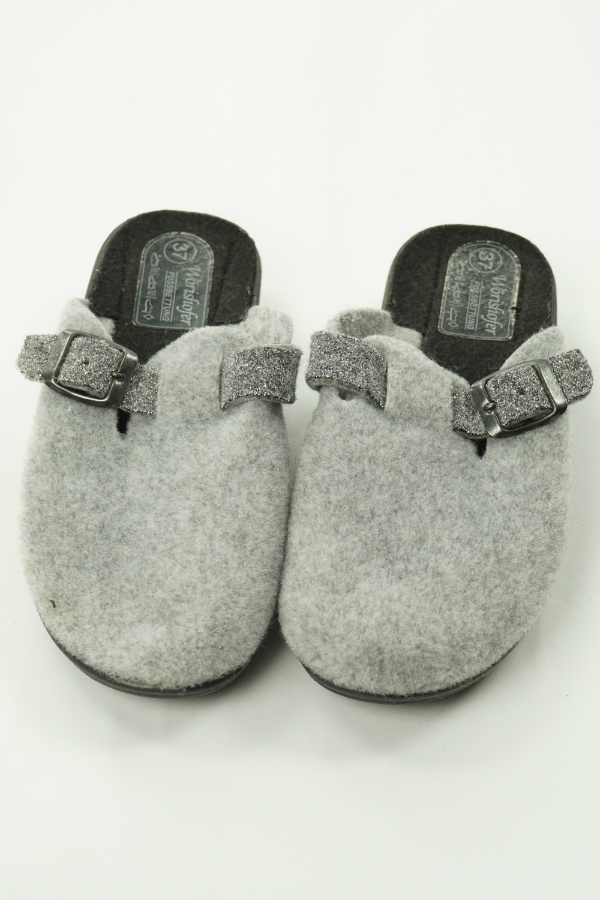 Kapcie szare zdjęcie 2