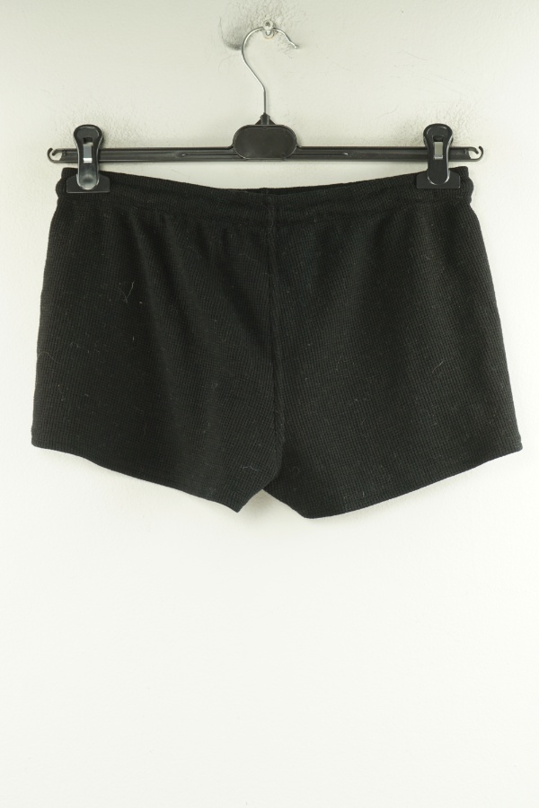 Krótkie spodenki czarne dresowe - NEW YORKER zdjęcie 2