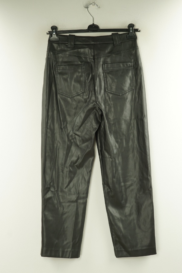 Spodnie czarne ekoskóra - M&S zdjęcie 2