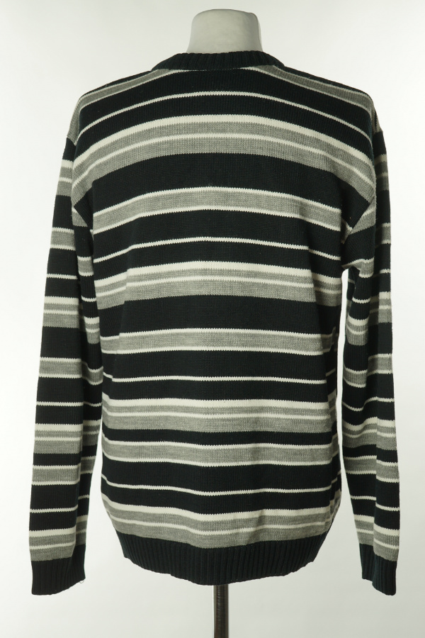 Sweter w paski - BRAK METKI Z NAZWĄ PRODUCENTA zdjęcie 2