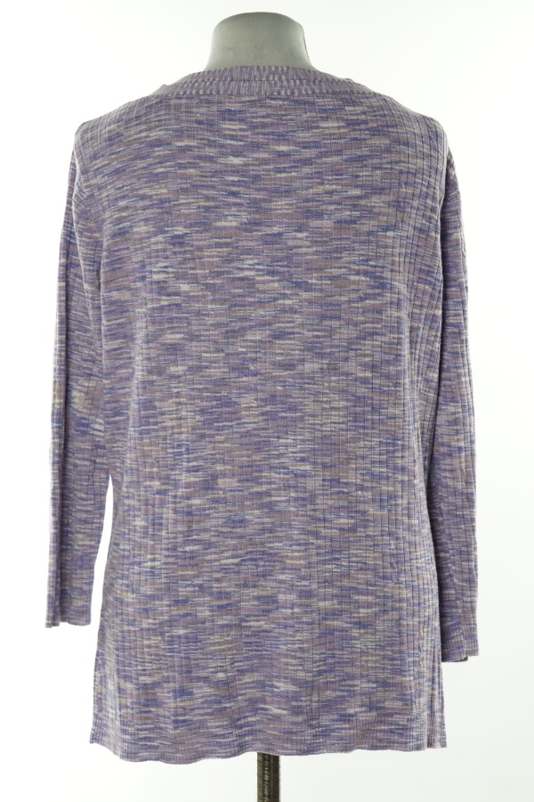 Sweter fioletowy melanż - CC zdjęcie 2