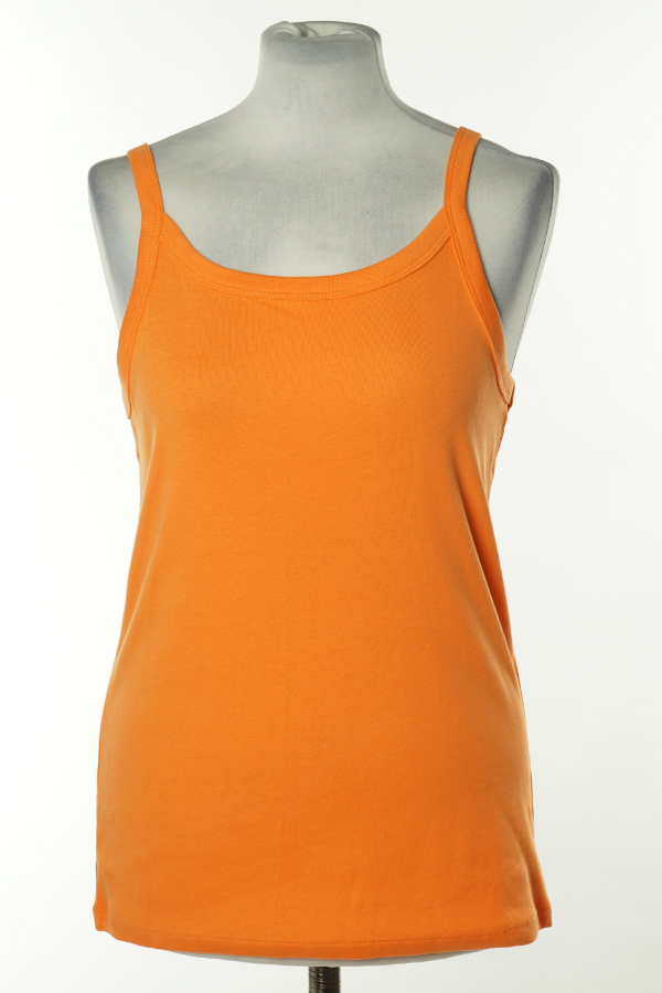 Koszulka pomarańczowa prążkowana - M&S zdjęcie 1