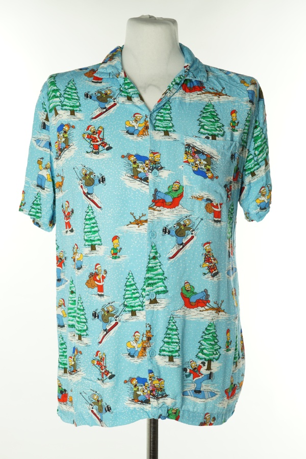 Koszula niebieska świąteczna - TYPO zdjęcie 1