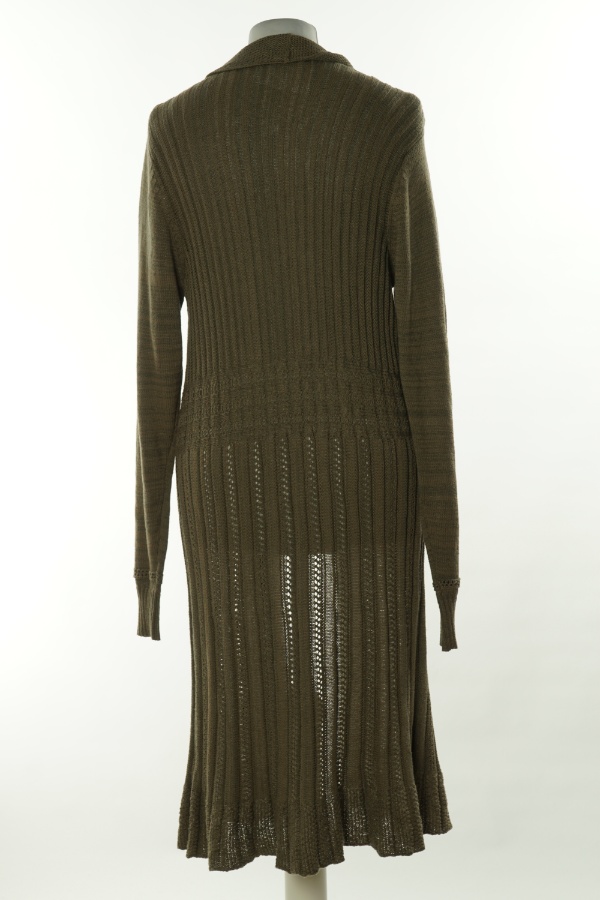 Narzutka brązowa sweterkowa - ALLICE BIZOUS zdjęcie 2