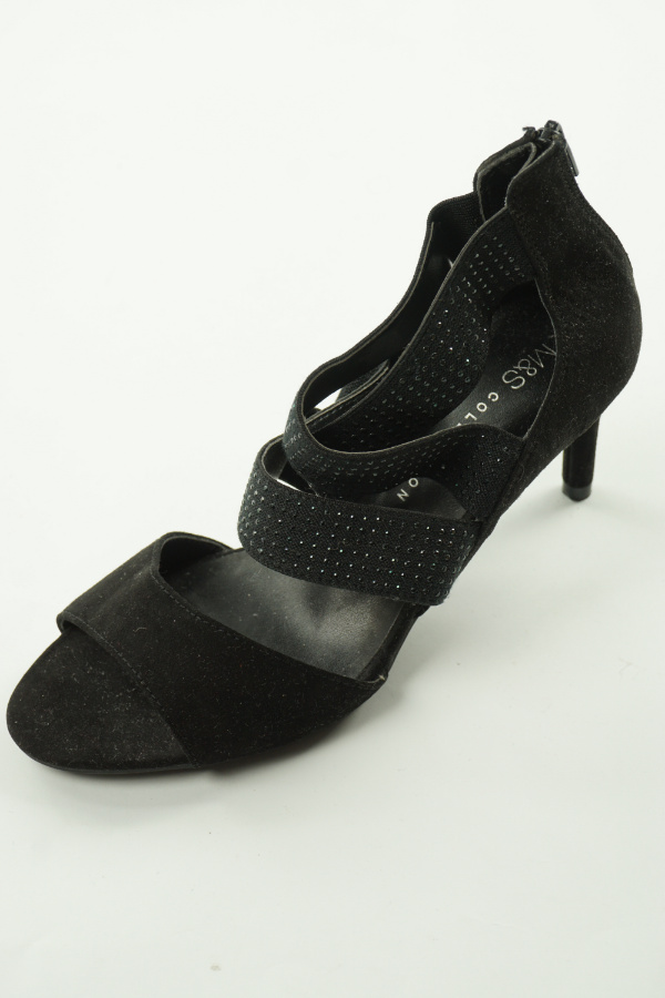 Buty czarne na szpilce - M&S zdjęcie 1