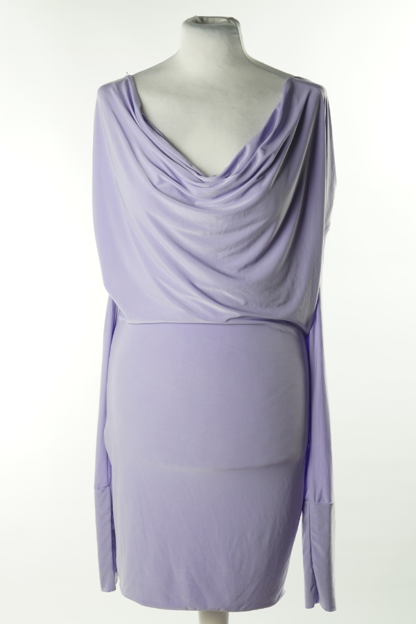 Sukienka liliowa - STYLEWISE zdjęcie 1