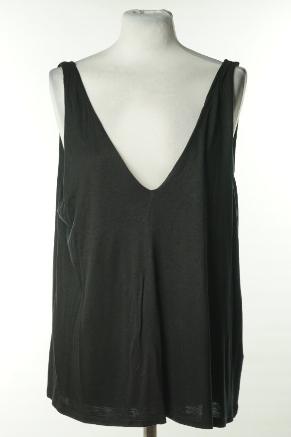 Bluzka czarna, 100% wiskoza, H&M - H&M zdjęcie 1