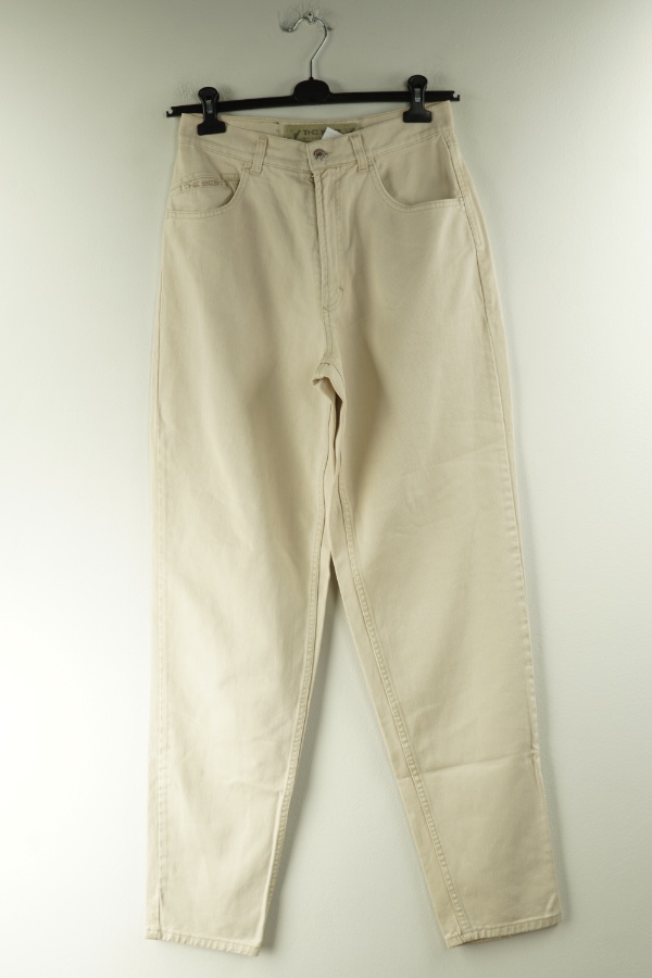 Spodnie beżowe jeansowe - DENIM zdjęcie 1