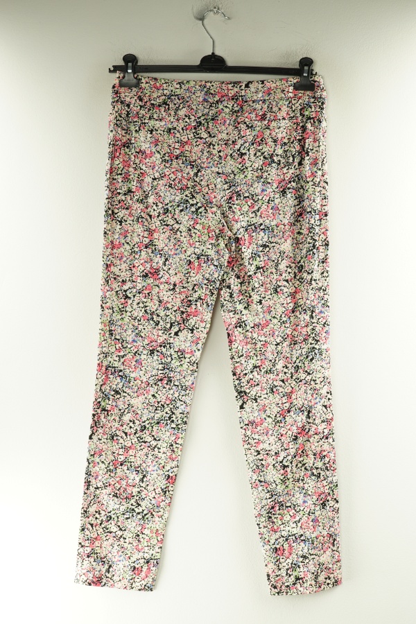 Spodnie materiałowe w kolorowe ciapki - LAURA ASHLEY zdjęcie 2