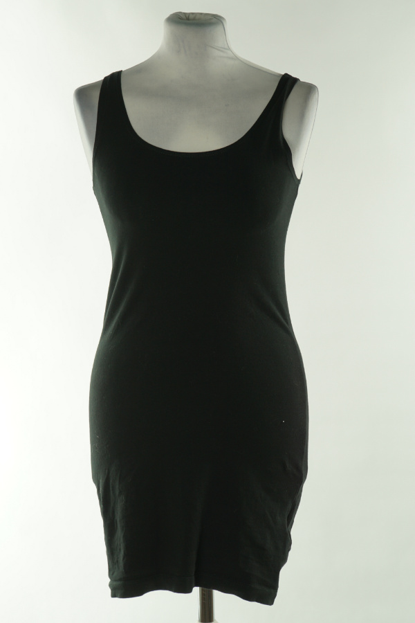 Sukienka czarna gładka, H&M - H&M zdjęcie 1
