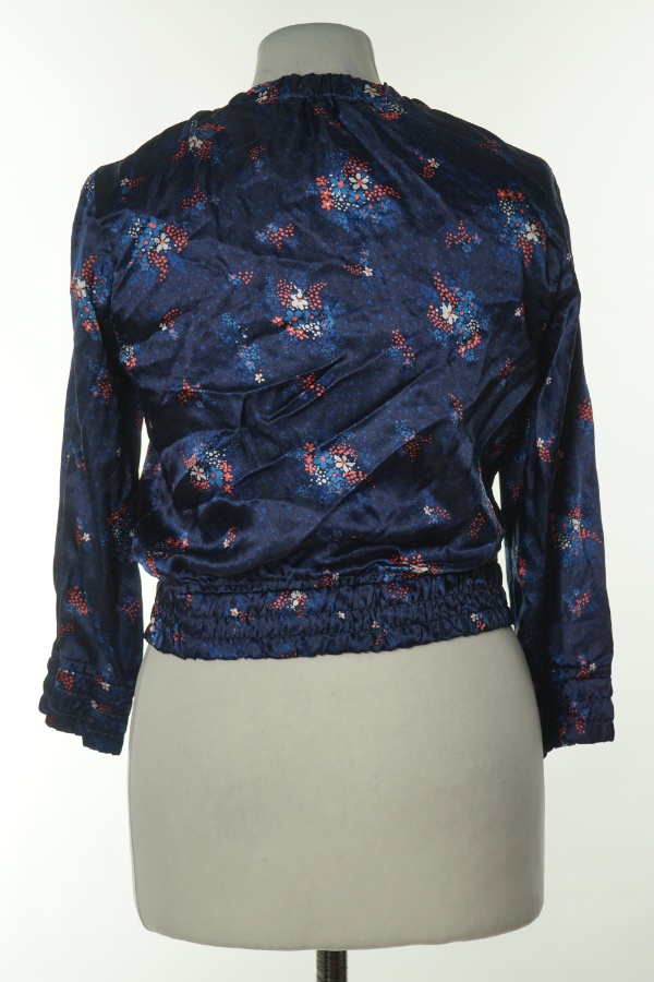 Bluzka granatowa zapinana na suwak - ATT. zdjęcie 2