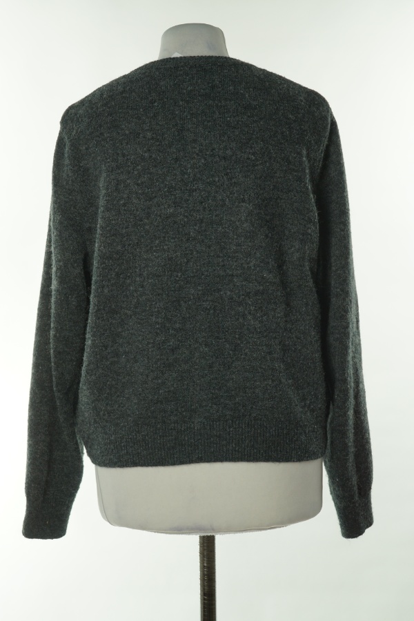 Kardigan ciemnoszary z dżetami, H&M - H&M zdjęcie 2