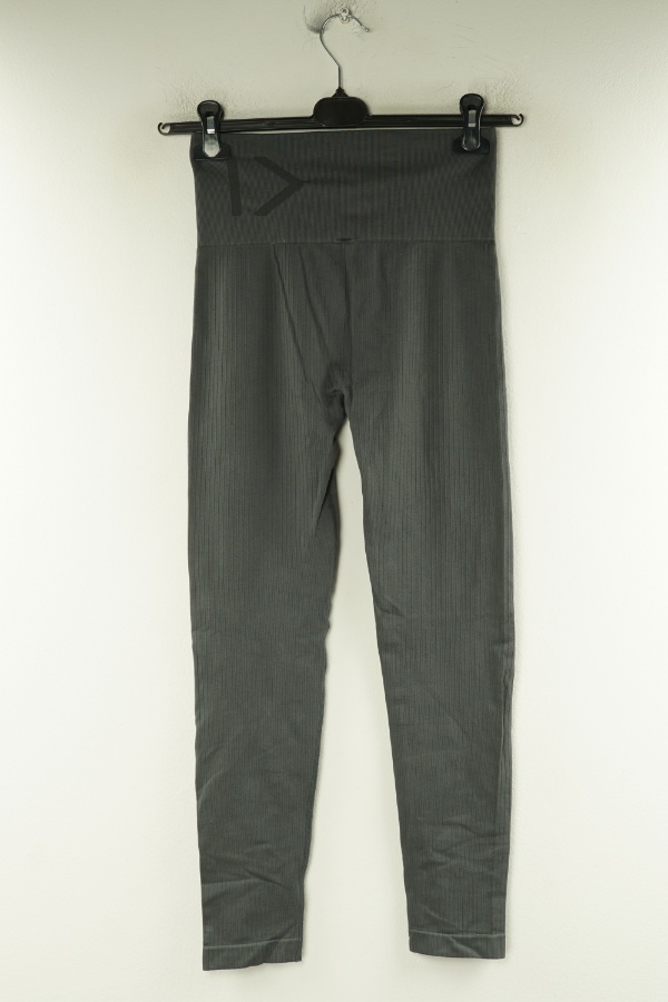 Legginsy szare - KAY DAY zdjęcie 2