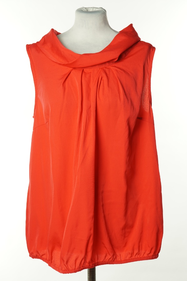 Bluzka różowa na szerokich ramiączkach - BODYFLIRT zdjęcie 1