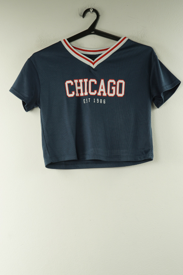 Bluzka granatowa Chicago - PRIMARK zdjęcie 1