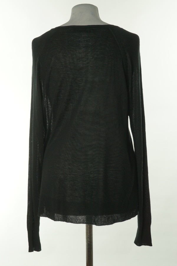 Sweter czarny - ZARA zdjęcie 2