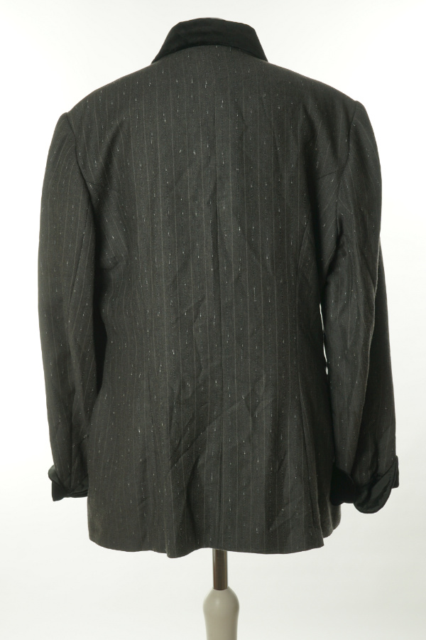 Marynarka szara wzorek, w składzie wełna (45%) - C&A zdjęcie 2