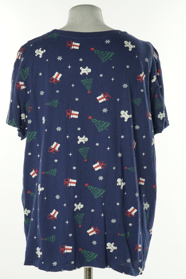 Koszulka granatowa świąteczna - PRIMARK zdjęcie 2