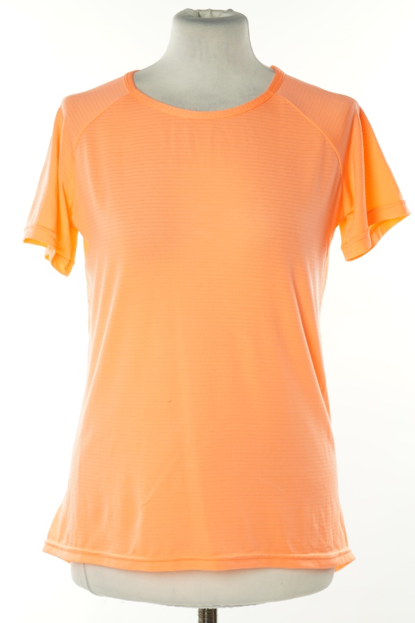 Koszulka pomarańczowa neonowa sportowa - WORK OUT zdjęcie 1