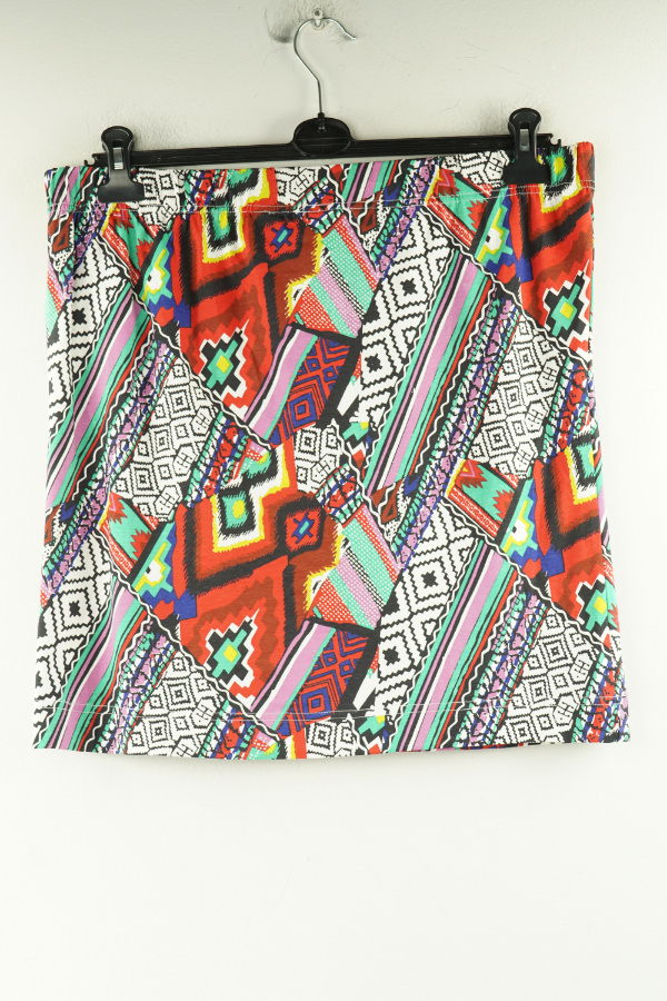 Spódnica kolorowa wzorzysta - RAINBOW zdjęcie 2