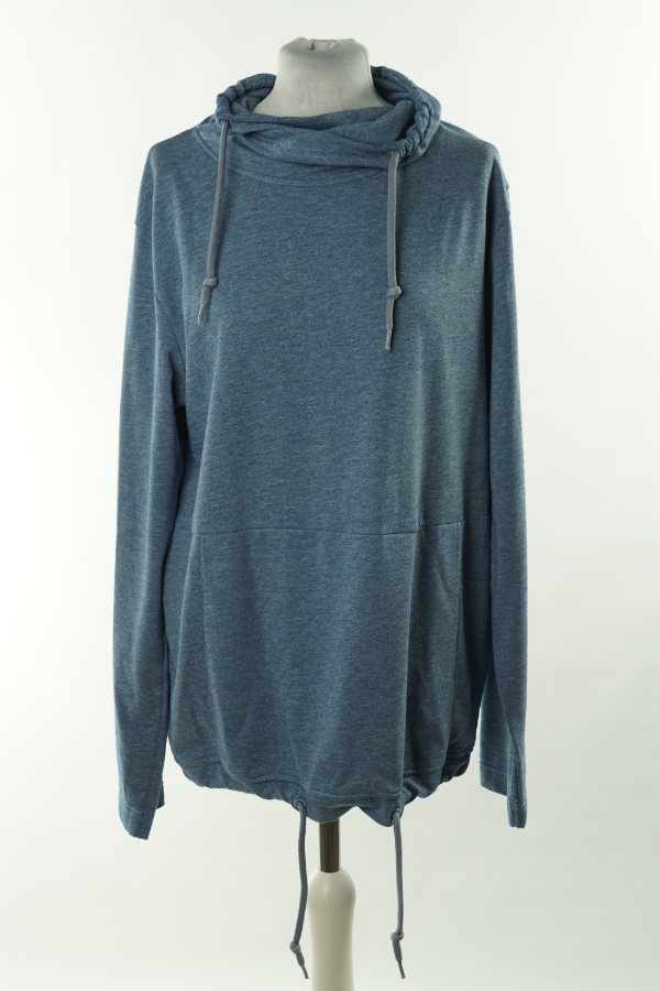 Bluza niebieska z golfem - RESERVED zdjęcie 1