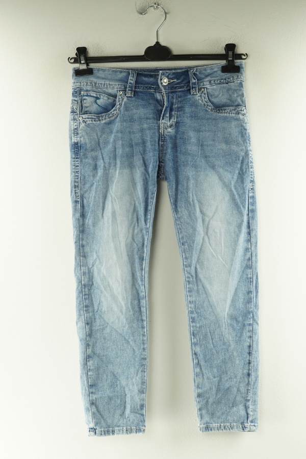 Spodnie niebieskie jeansowe - BLUE MUNKEY zdjęcie 1