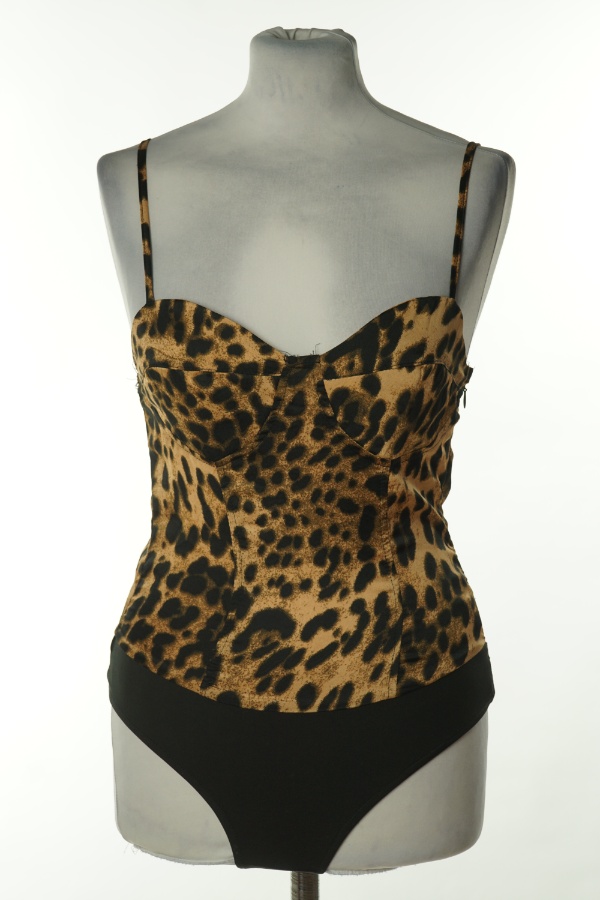 Body beżowe w cętki - MISSGUIDED zdjęcie 1