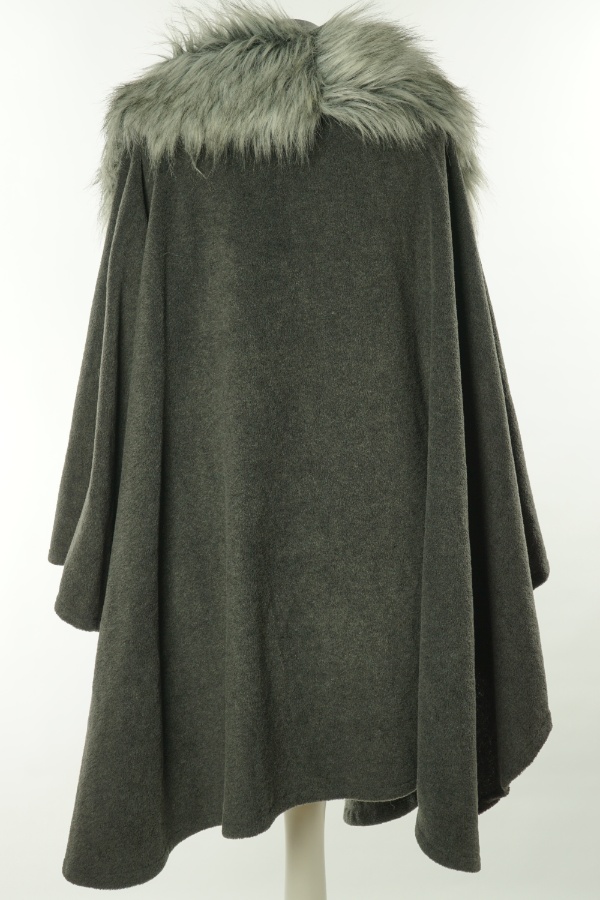 Ponczo szare - INSPIRE zdjęcie 2