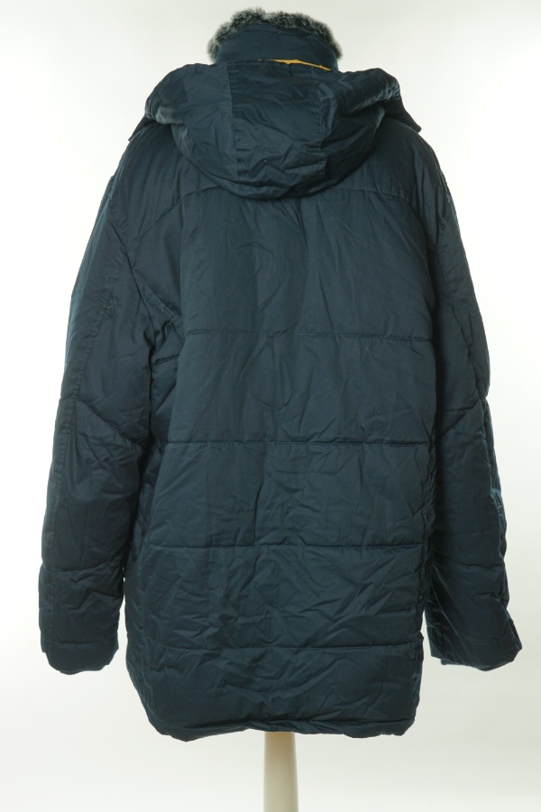 Płaszcz granatowy - FRANCO BETTONI zdjęcie 2