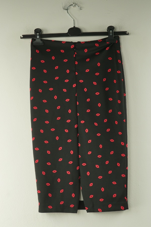 Spódnica czarna w usta - H&M zdjęcie 2