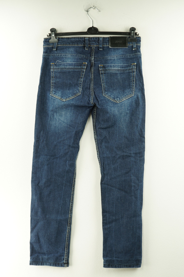 Spodnie granatowe jeansowe Hugo Boss - HUGO BOSS zdjęcie 2