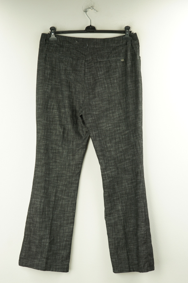 Spodnie czarne melanż - MARKS & SPENCER zdjęcie 2