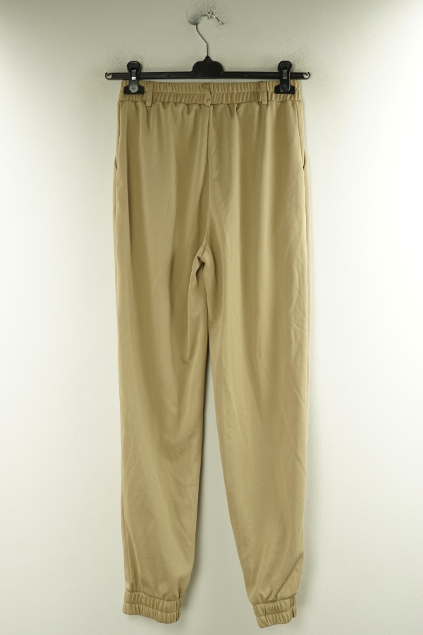 Spodnie beżowe - BRAK METKI Z NAZWĄ PRODUCENTA zdjęcie 2