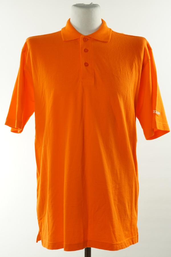 Koszulka polo pomarańczowa - ACTIVE WEAR zdjęcie 1