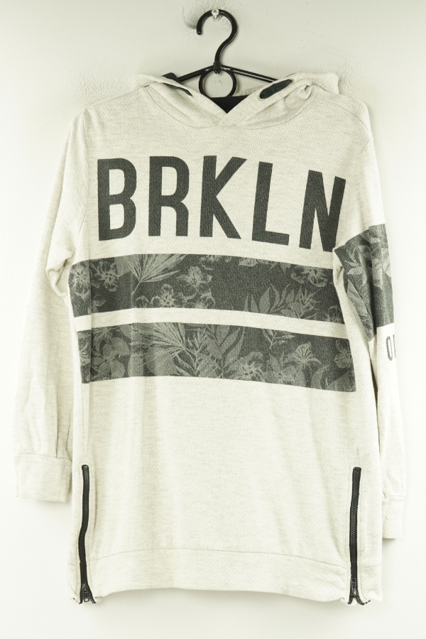 Bluza szara z napisem - LINDEX zdjęcie 1