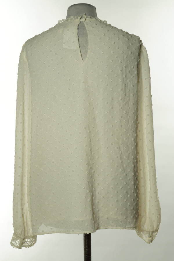 Bluzka śmietankowa  - LOVE&ROSES zdjęcie 2