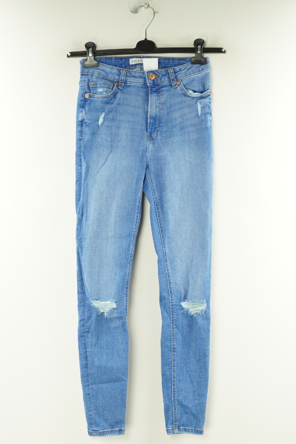 Spodnie niebieskie jeansowe - DENIM CO zdjęcie 1