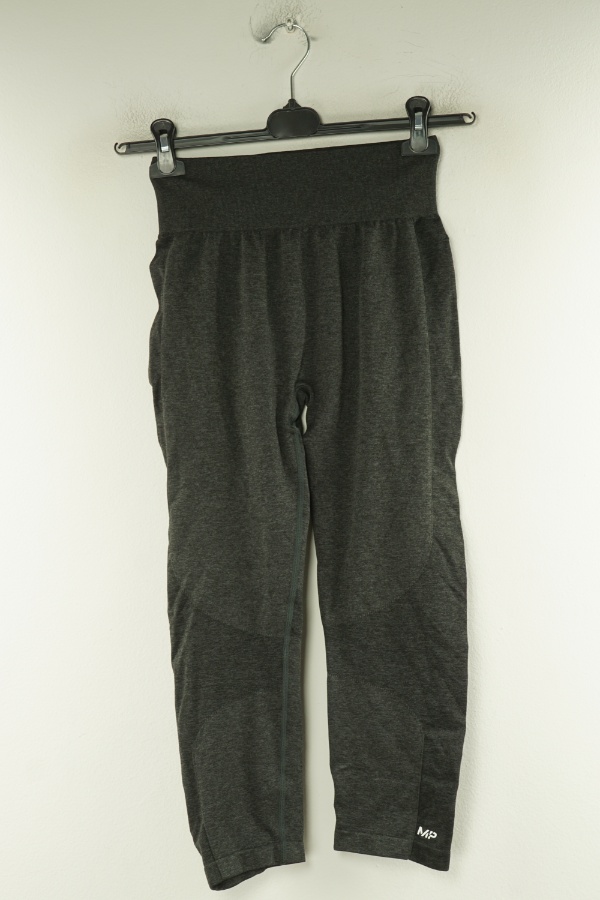 Legginsy ciemnoszare - BRAK METKI Z NAZWĄ PRODUCENTA zdjęcie 1