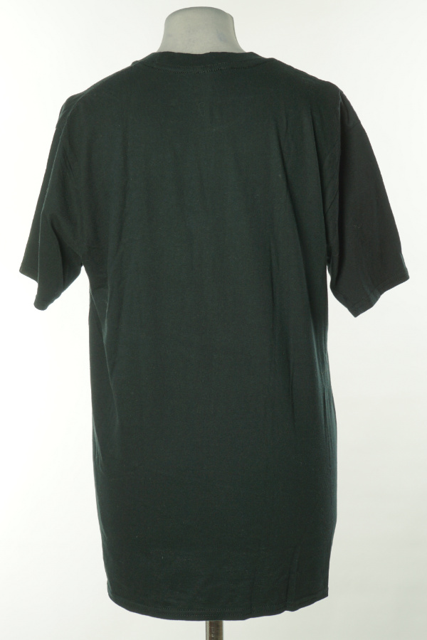 Koszulka czarna srebrny pająk - GILDAN zdjęcie 2