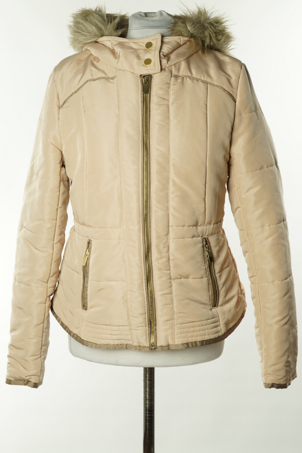 Kurtka różowa z kapturem - H&M zdjęcie 1