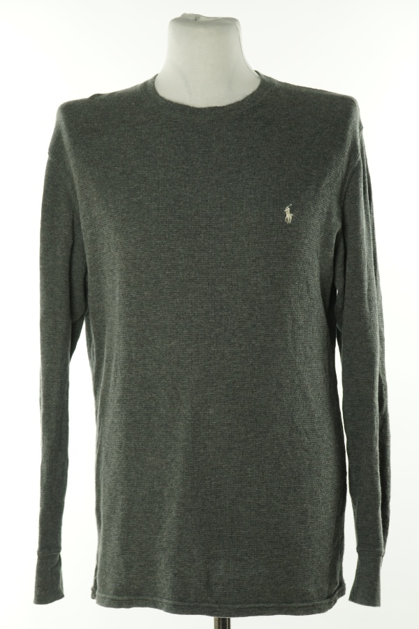 Bluzka szara POLO RALPH LAUREN - POLO RALPH LAUREN zdjęcie 1