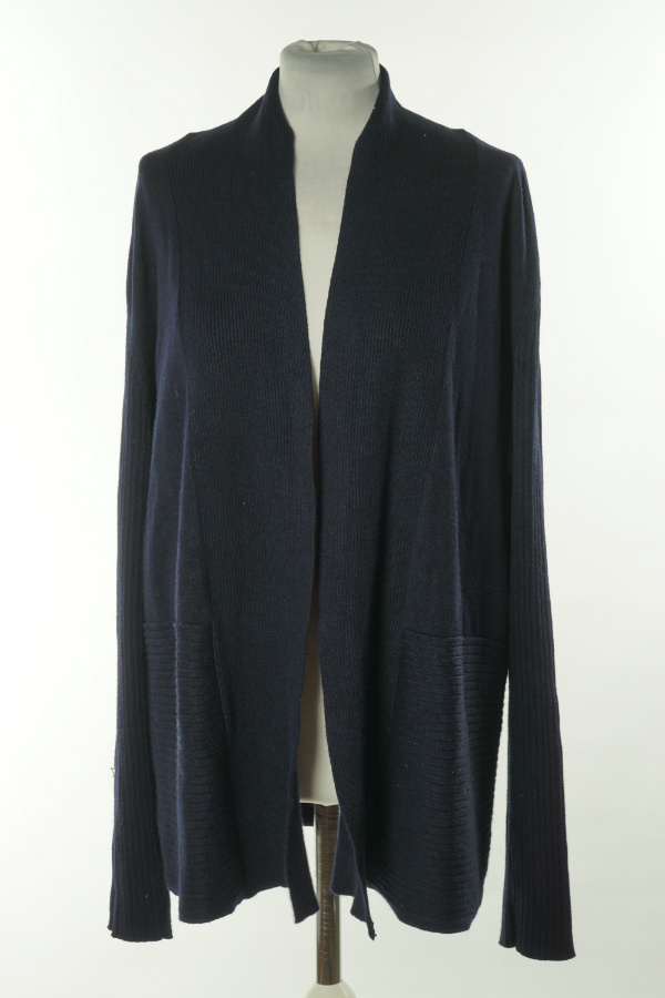 Narzutka sweterkowa granatowa - 89TH&MADISON zdjęcie 1